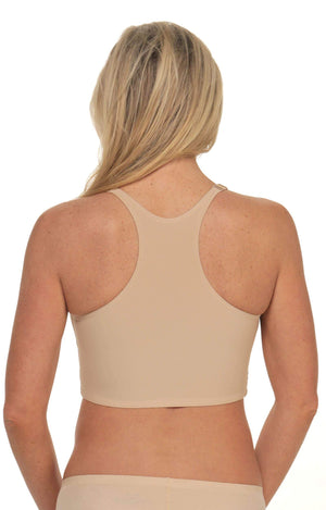 Comfeez Wirefree Racer-back Sports and Yoga Bralette Top - Shapeez