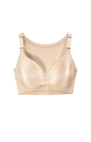 The Silkee Short Full Coverage Minimizer Bra w/ Underwire - Shapeez