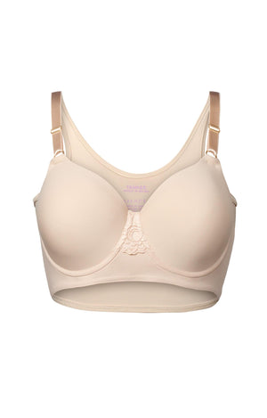 The Tankee Short Full Coverage T-Shirt Bra with Underwire - Shapeez